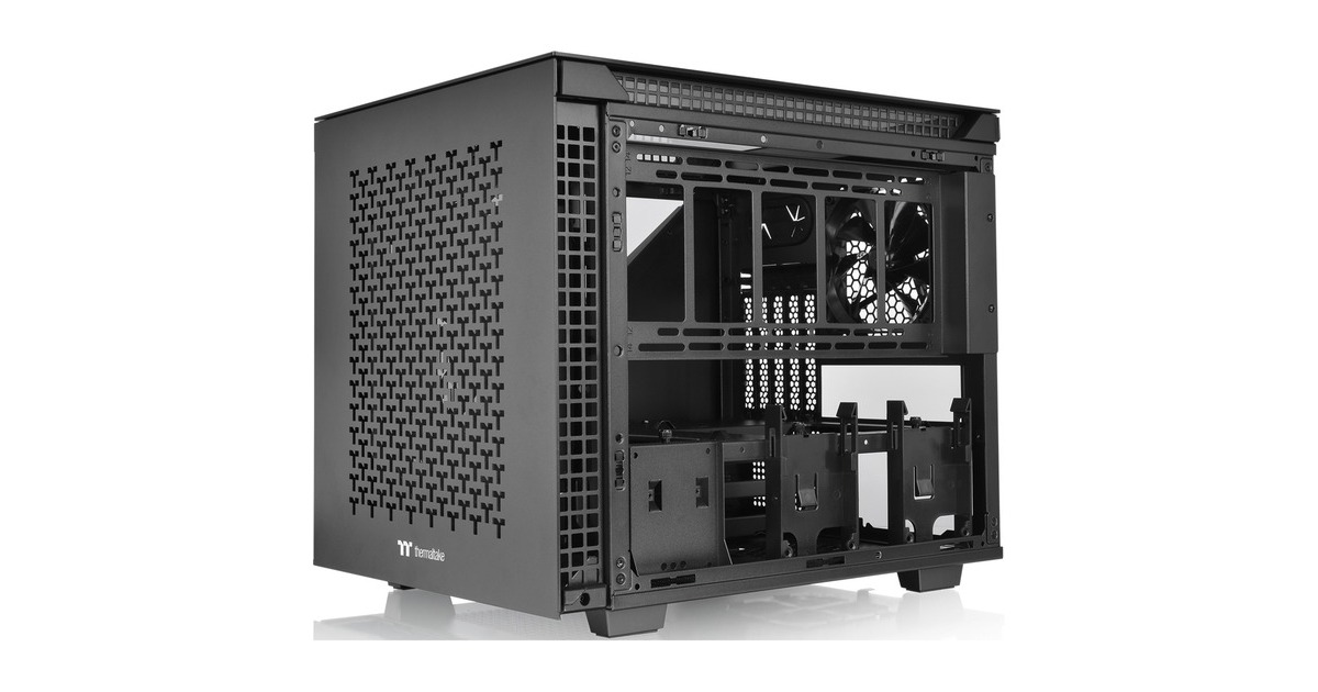 Thermaltake Divider 200 TG Air Micro, Tower-Gehäuse(schwarz, Tempered Glass, Outlet) Thermaltake Divider 200 TG Air Micro, Tower-Gehäuse(schwarz, Tempered Glass, Outlet)