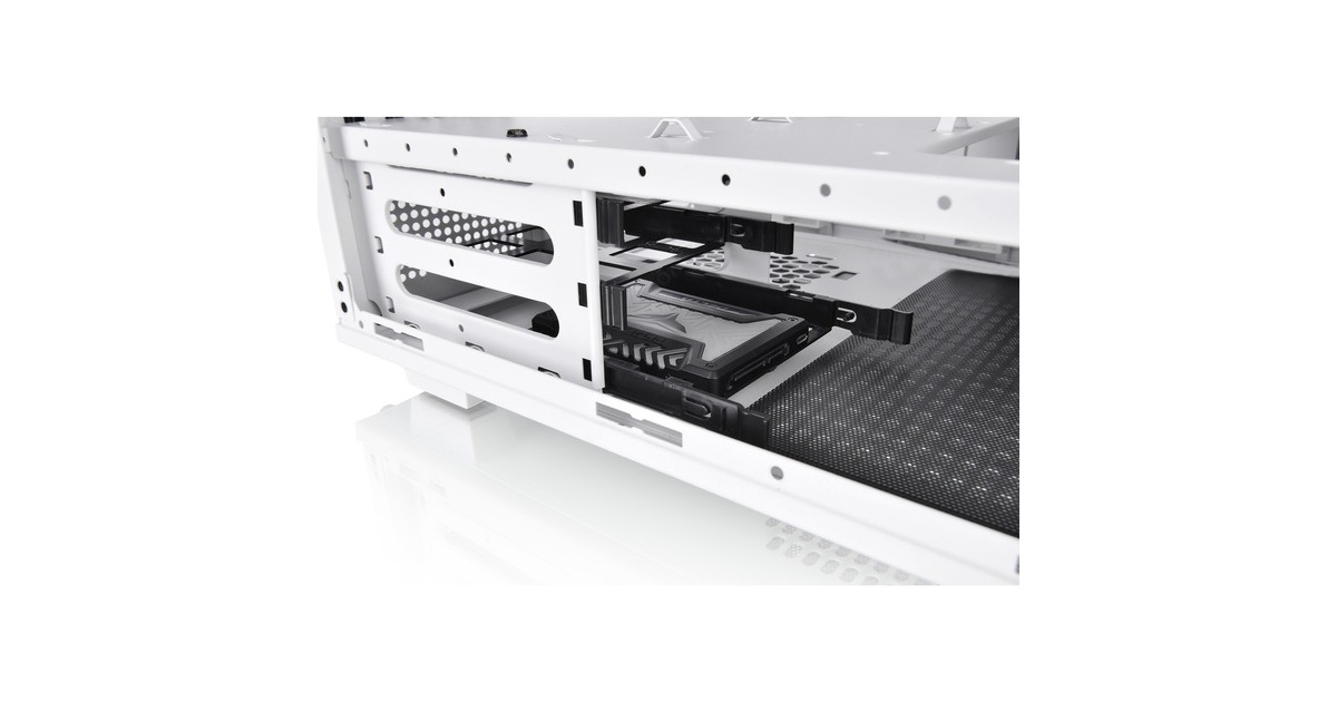 Thermaltake Divider 200 TG Air Snow Micro, Tower-Gehäuse(weiß, Tempered Glass)