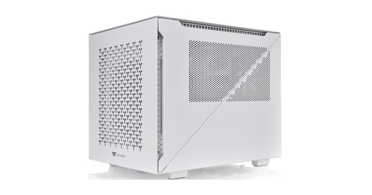 Thermaltake Divider 200 TG Air Snow Micro, Tower-Gehäuse(weiß, Tempered Glass)