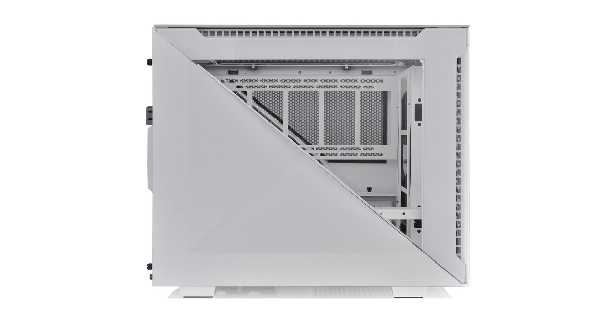 Thermaltake Divider 200 TG Air Snow Micro, Tower-Gehäuse(weiß, Tempered Glass)
