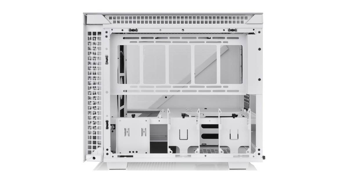 Thermaltake Divider 200 TG Air Snow Micro, Tower-Gehäuse(weiß, Tempered Glass)