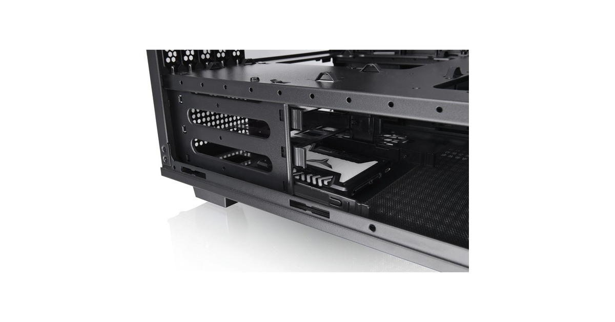 Thermaltake Divider 200 TG Micro, Tower-Gehäuse(schwarz, Tempered Glass)