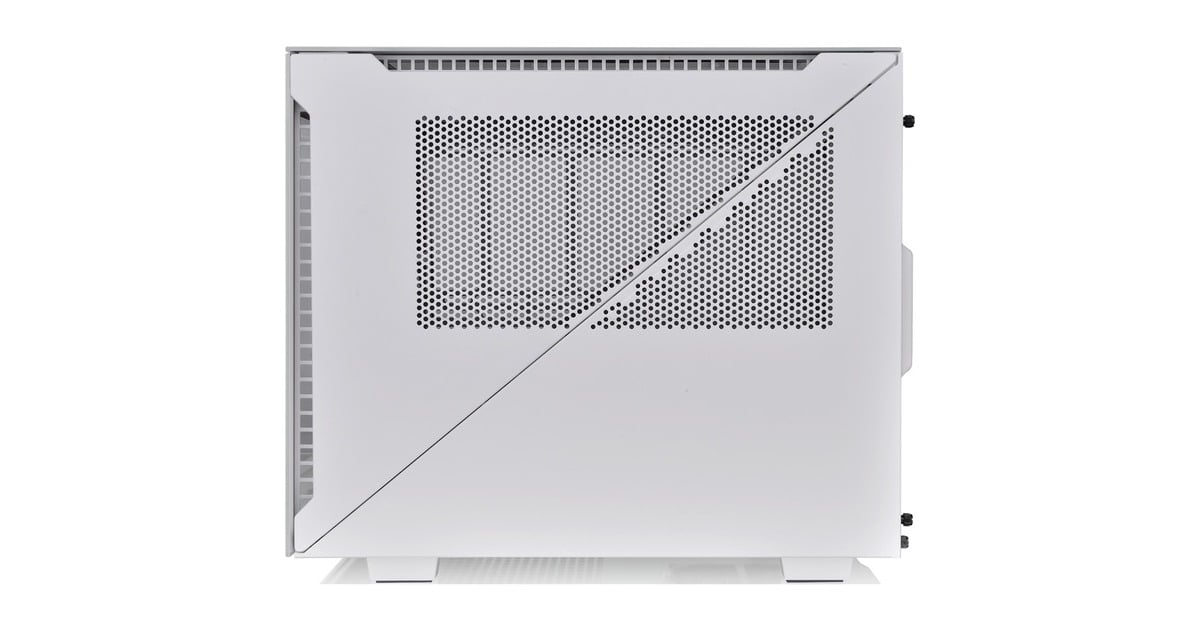 Thermaltake Divider 200 TG Snow Micro, Tower-Gehäuse(weiß, Tempered Glass)
