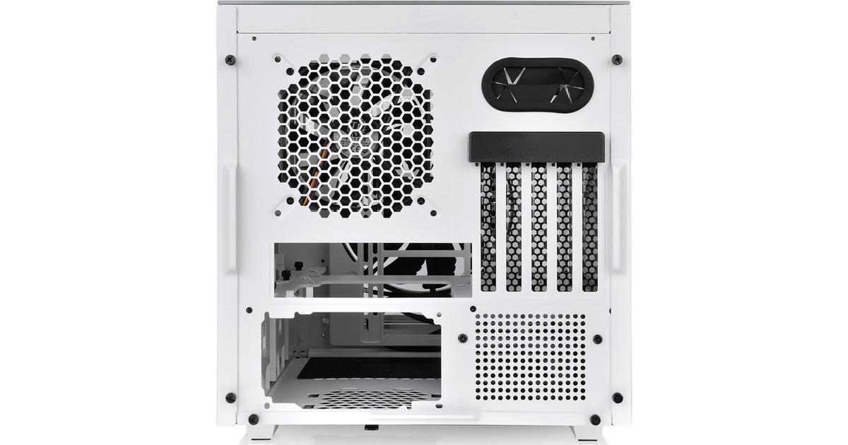 Thermaltake Divider 200 TG Snow Micro, Tower-Gehäuse(weiß, Tempered Glass, Outlet)