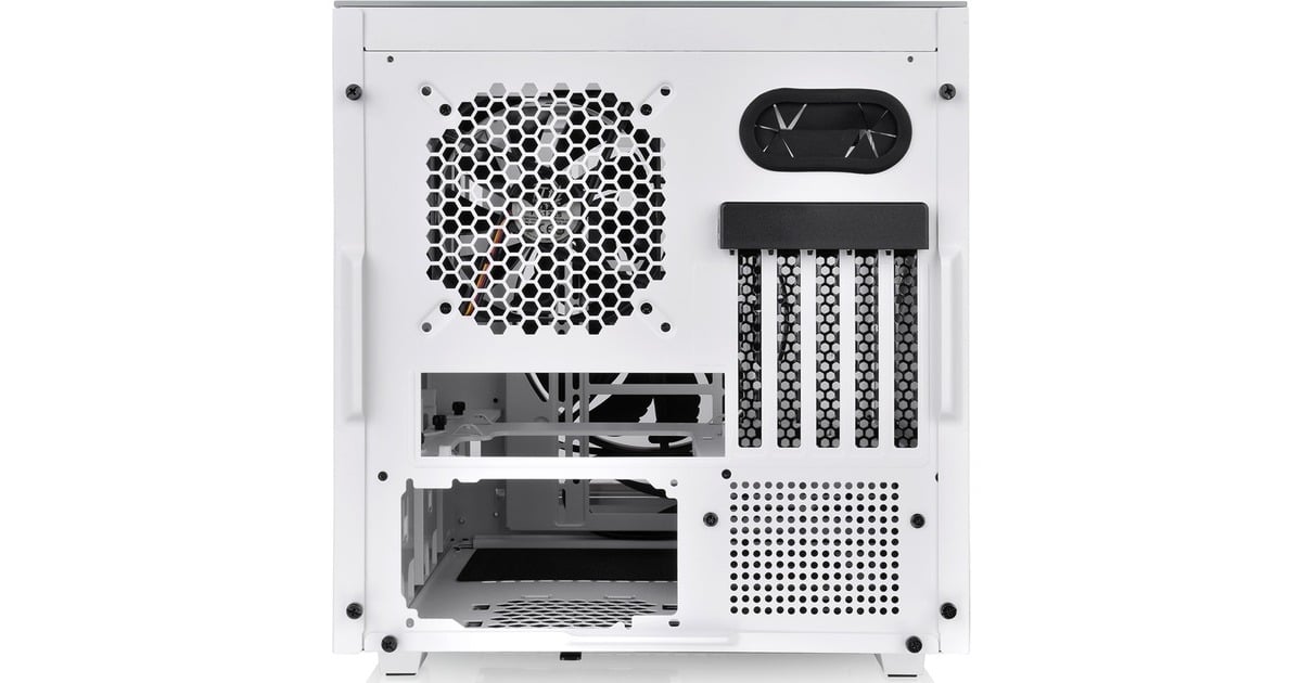 Thermaltake Divider 200 TG Snow Micro, Tower-Gehäuse(weiß, Tempered Glass)