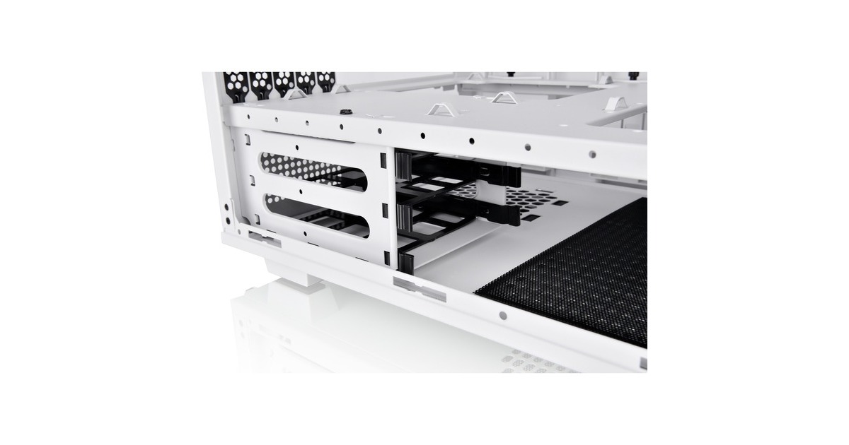 Thermaltake Divider 200 TG Snow Micro, Tower-Gehäuse(weiß, Tempered Glass, Outlet)