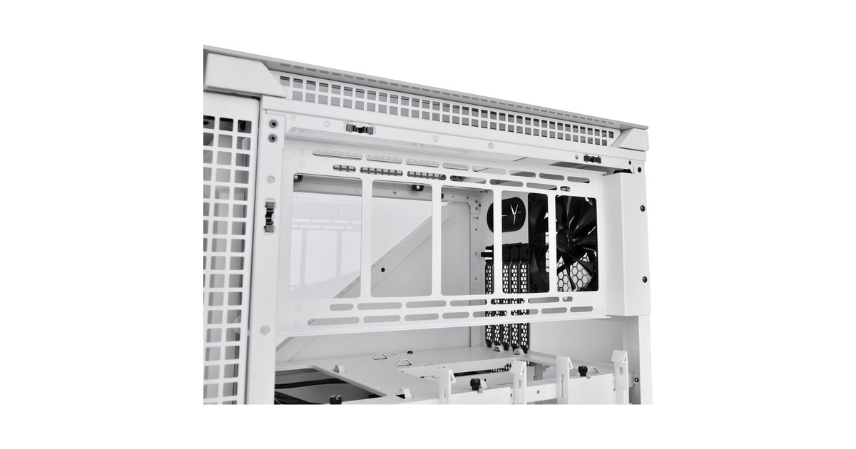 Thermaltake Divider 200 TG Snow Micro, Tower-Gehäuse(weiß, Tempered Glass, Outlet)