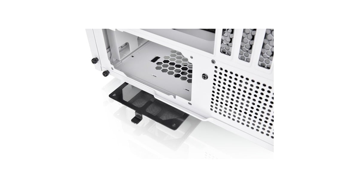 Thermaltake Divider 200 TG Snow Micro, Tower-Gehäuse(weiß, Tempered Glass)