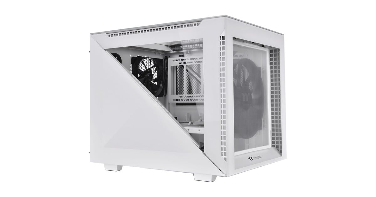 Thermaltake Divider 200 TG Snow Micro, Tower-Gehäuse(weiß, Tempered Glass) Thermaltake Divider 200 TG Snow Micro, Tower-Gehäuse(weiß, Tempered Glass)