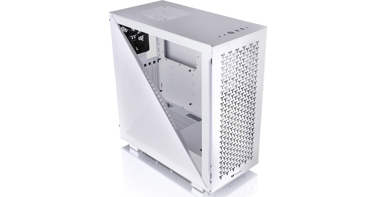 Thermaltake Divider 300 TG Air Snow, Tower-Gehäuse(weiß, Tempered Glass)