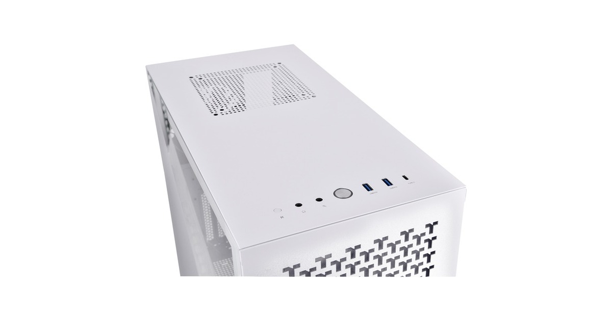 Thermaltake Divider 300 TG Air Snow, Tower-Gehäuse(weiß, Tempered Glass)