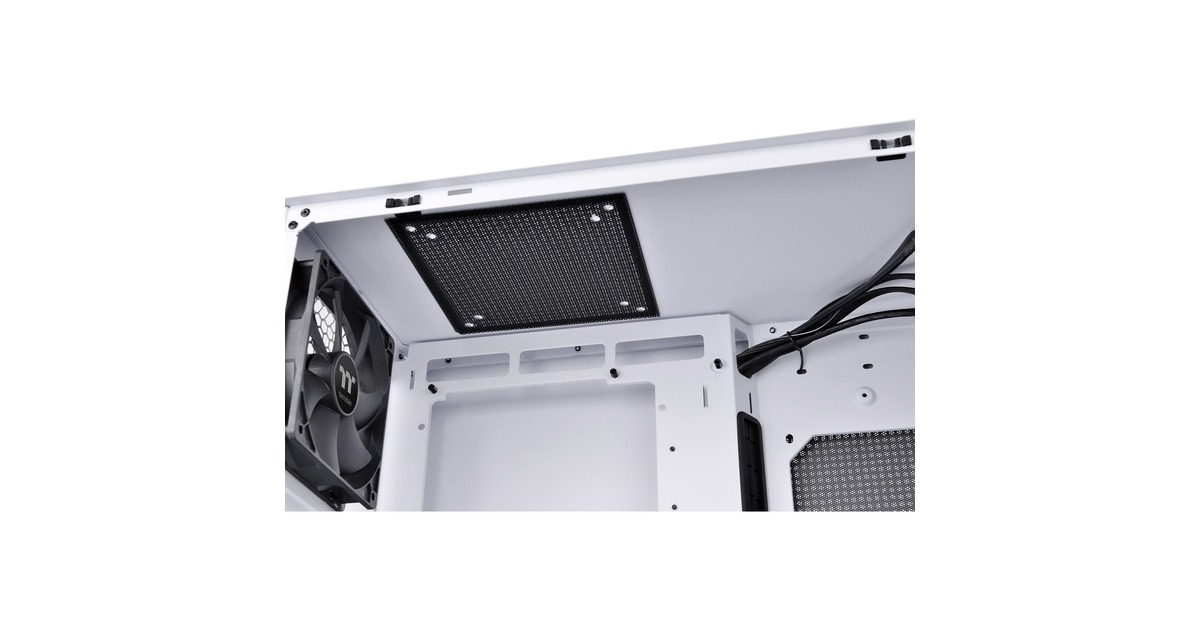 Thermaltake Divider 300 TG Air Snow, Tower-Gehäuse(weiß, Tempered Glass)