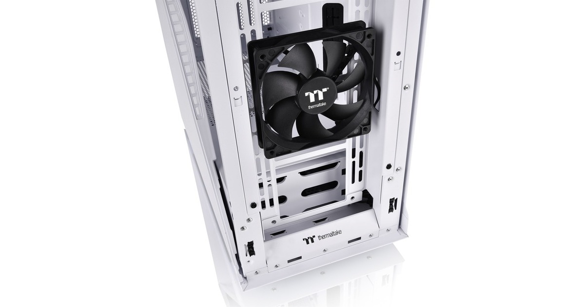 Thermaltake Divider 300 TG Air Snow, Tower-Gehäuse(weiß, Tempered Glass)