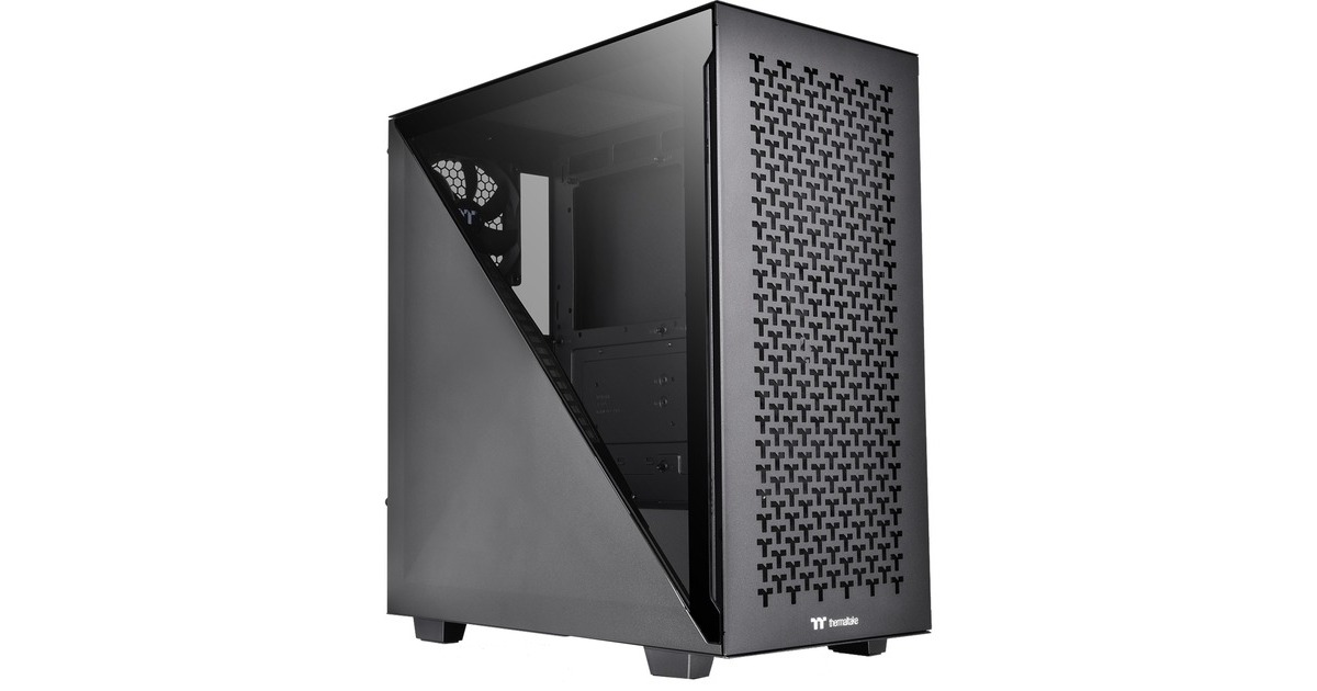 Thermaltake Divider 300 TG Air, Tower-Gehäuse(schwarz, Tempered Glass)
