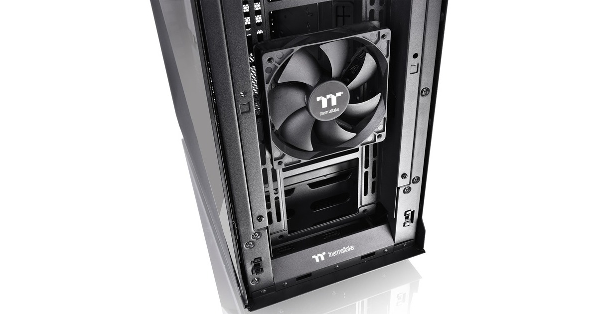 Thermaltake Divider 300 TG Air, Tower-Gehäuse(schwarz, Tempered Glass)