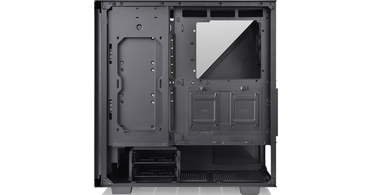 Thermaltake Divider 300 TG Air, Tower-Gehäuse(schwarz, Tempered Glass)