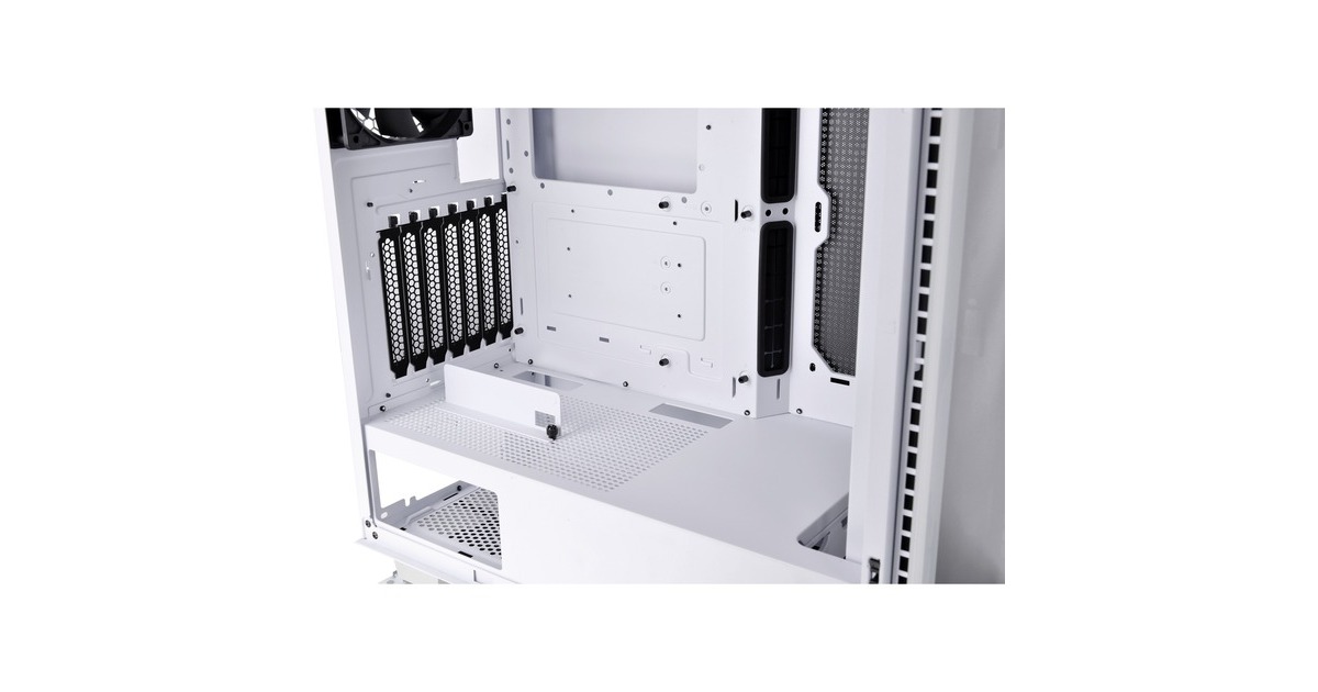Thermaltake Divider 300 TG Snow ARGB, Tower-Gehäuse(weiß, Tempered Glass)
