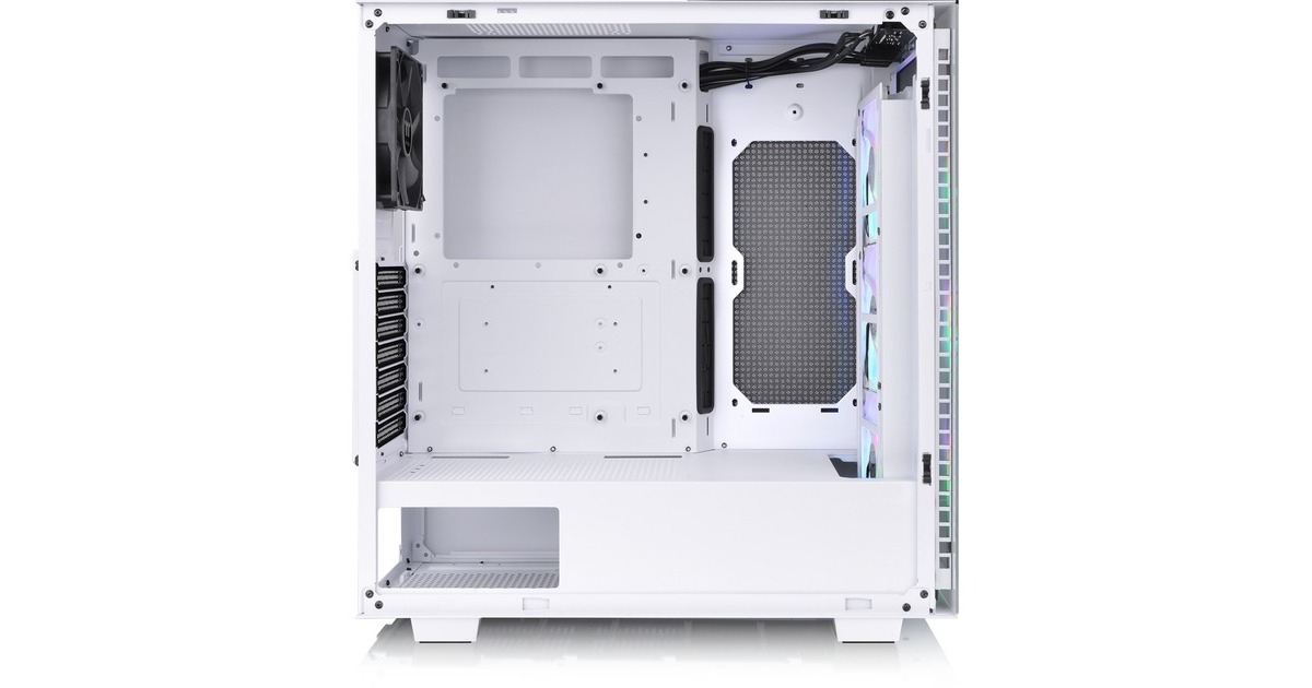 Thermaltake Divider 300 TG Snow ARGB, Tower-Gehäuse(weiß, Tempered Glass)