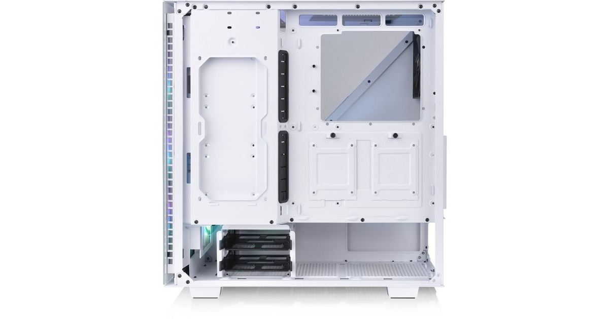 Thermaltake Divider 300 TG Snow ARGB, Tower-Gehäuse(weiß, Tempered Glass)