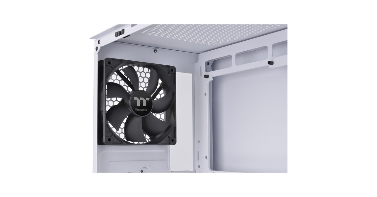 Thermaltake Divider 300 TG Snow ARGB, Tower-Gehäuse(weiß, Tempered Glass)