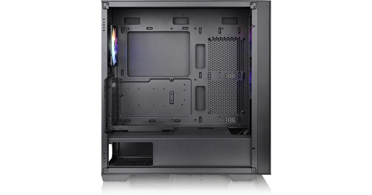 Thermaltake Divider 370 TG ARGB, Tower-Gehäuse(schwarz, Tempered Glass)