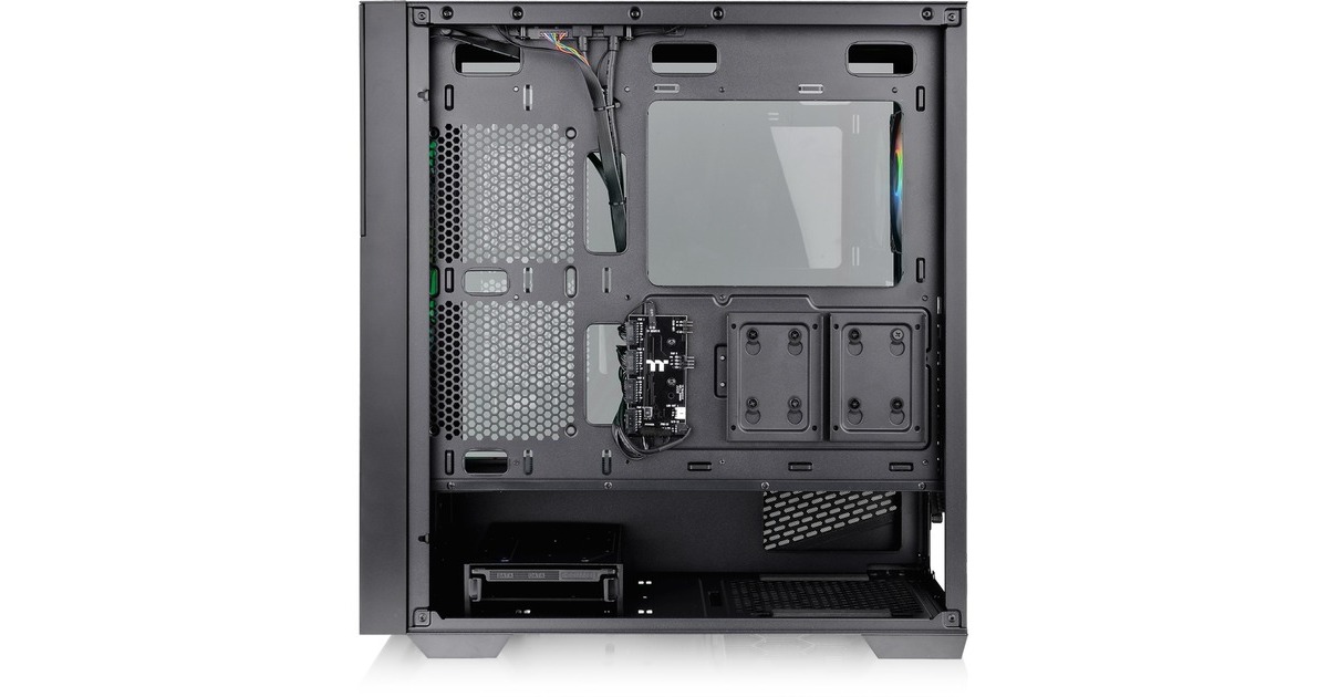 Thermaltake Divider 370 TG ARGB, Tower-Gehäuse(schwarz, Tempered Glass)