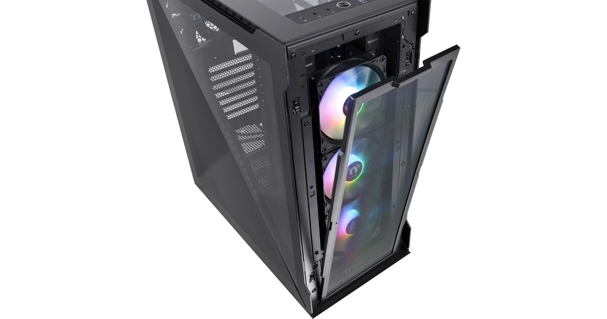 Thermaltake Divider 500 TG ARGB, Tower-Gehäuse(schwarz, Tempered Glass)