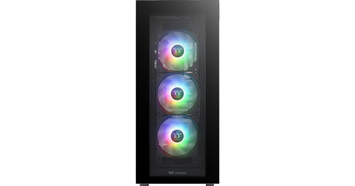 Thermaltake Divider 500 TG ARGB, Tower-Gehäuse(schwarz, Tempered Glass)