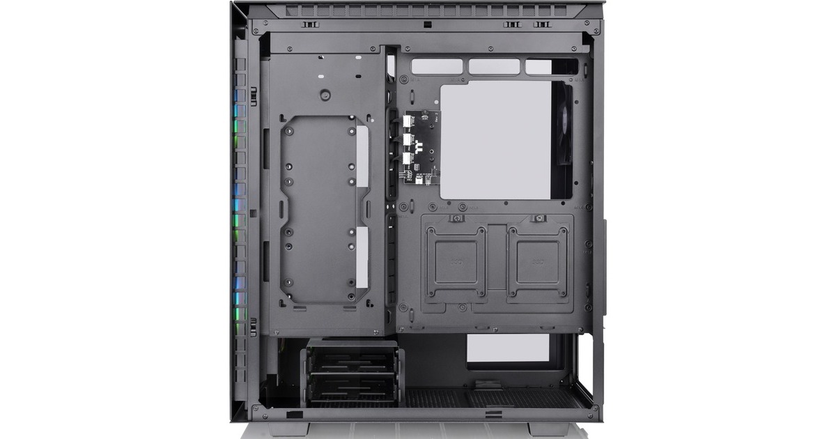 Thermaltake Divider 550 TG Ultra, Tower-Gehäuse(schwarz, Tempered Glass)