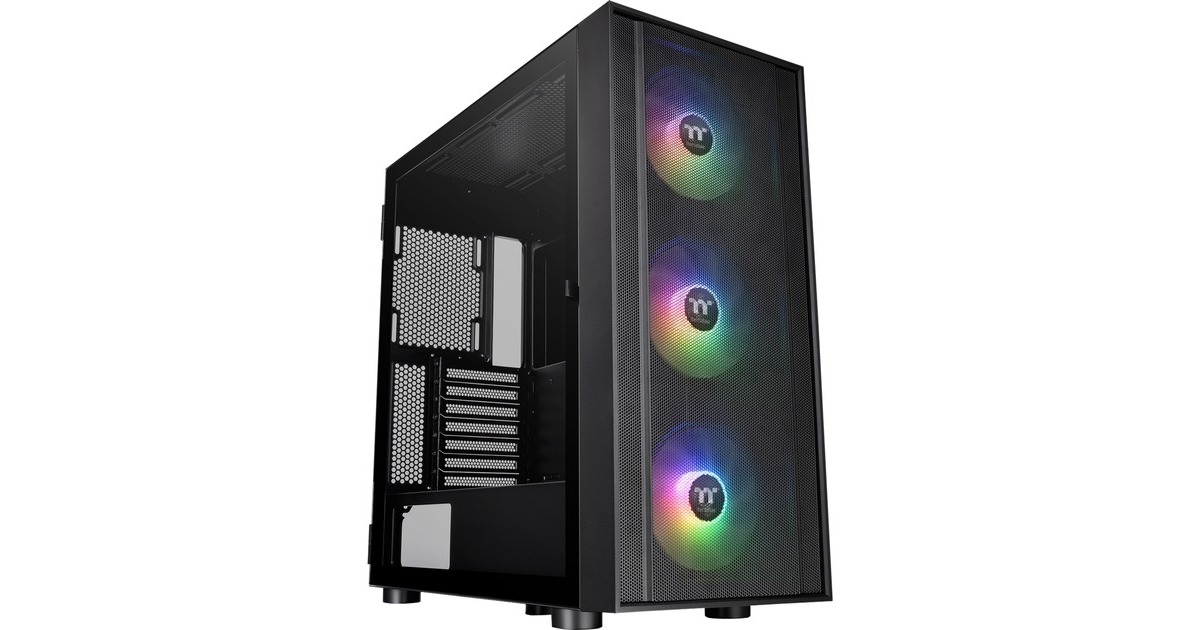 Thermaltake Divider H570 TG ARGB, Tower-Gehäuse(schwarz, Tempered Glass)
