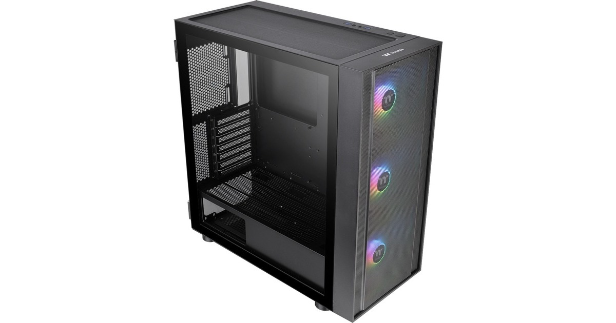 Thermaltake Divider H570 TG ARGB, Tower-Gehäuse(schwarz, Tempered Glass)