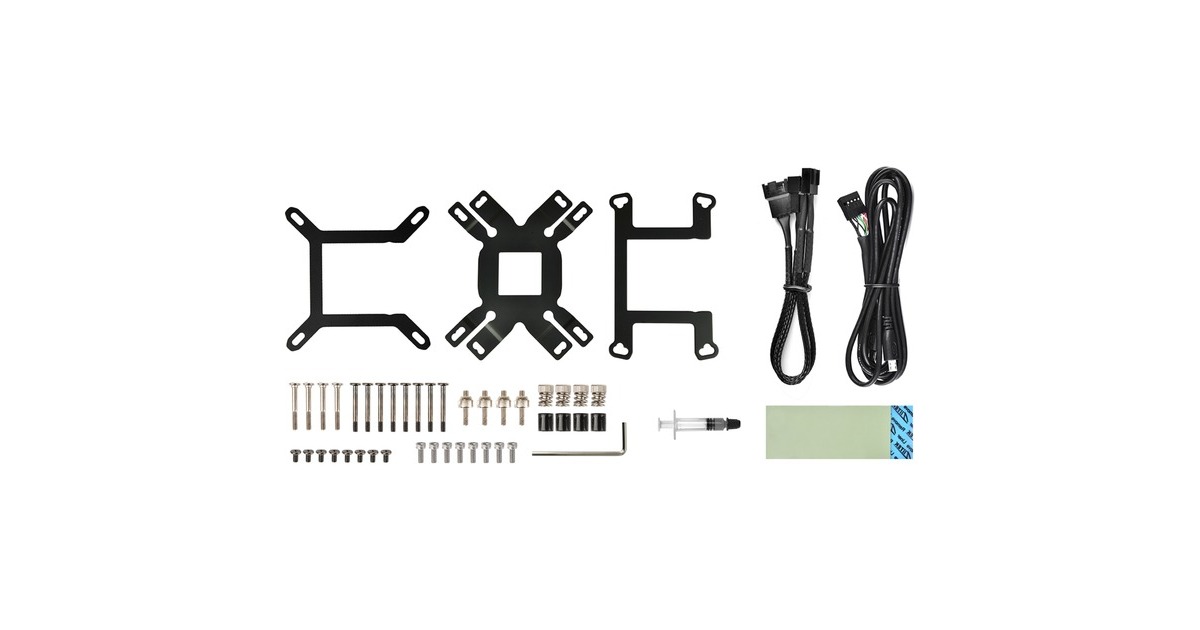 Thermaltake Floe RC Ultra 240 CPU & Memory AIO Liquid Cooler 240mm, Wasserkühlung