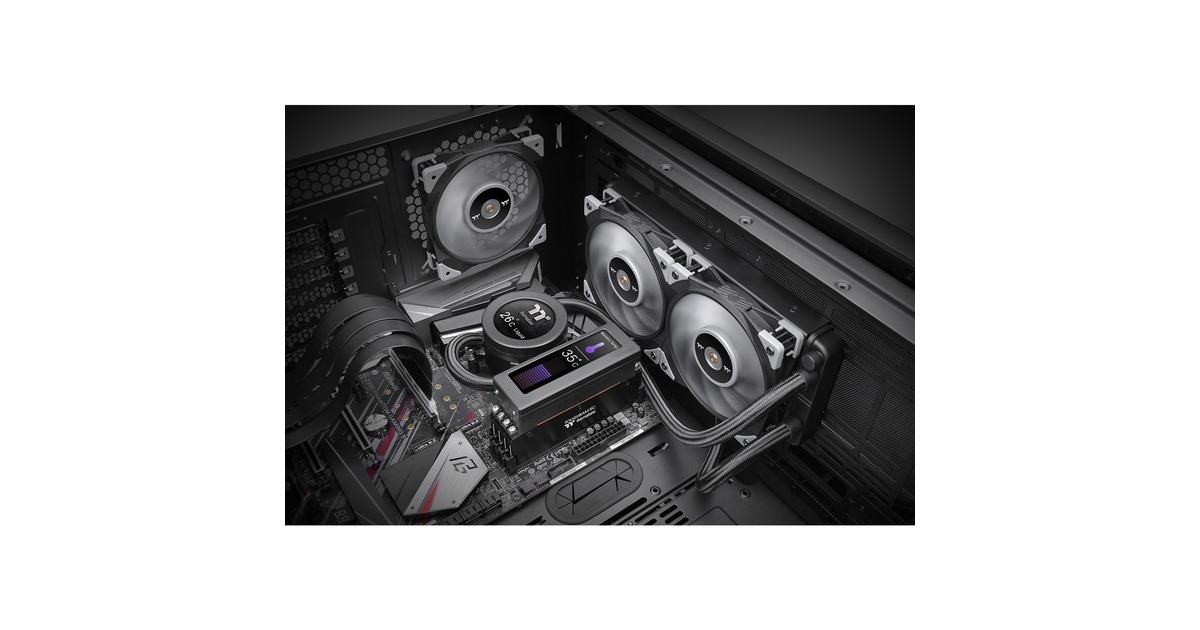 Thermaltake Floe RC Ultra 240 CPU & Memory AIO Liquid Cooler 240mm, Wasserkühlung
