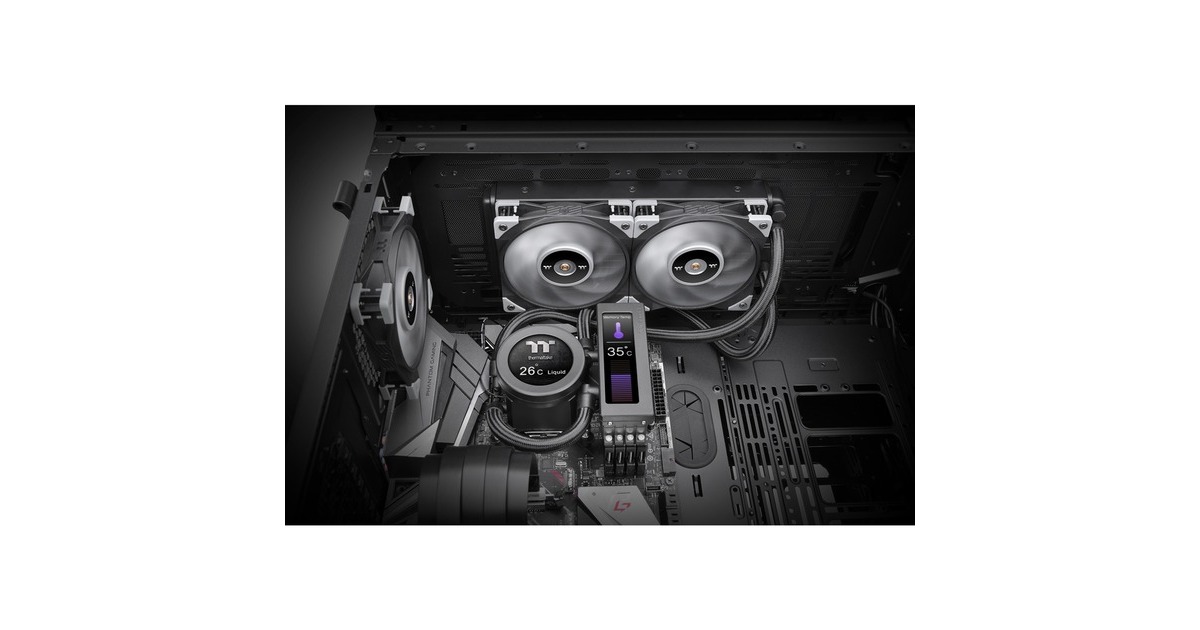 Thermaltake Floe RC Ultra 240 CPU & Memory AIO Liquid Cooler 240mm, Wasserkühlung