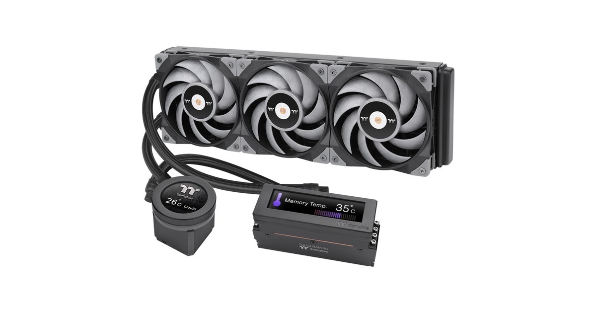 Thermaltake Floe RC Ultra 360 CPU & Memory AIO Liquid Cooler 360mm, Wasserkühlung