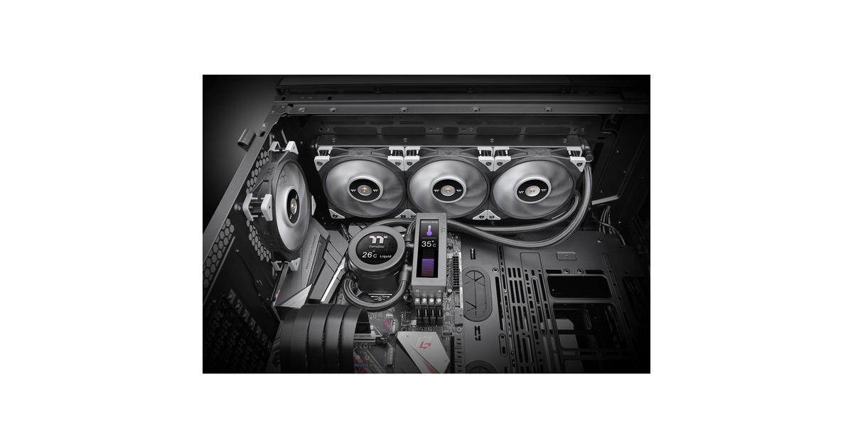 Thermaltake Floe RC Ultra 360 CPU & Memory AIO Liquid Cooler 360mm, Wasserkühlung