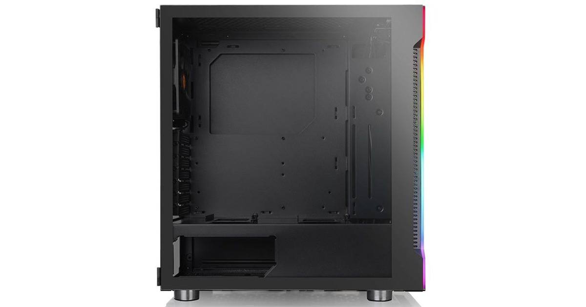 Thermaltake H200 TG RGB, Tower-Gehäuse(schwarz, Tempered Glass)
