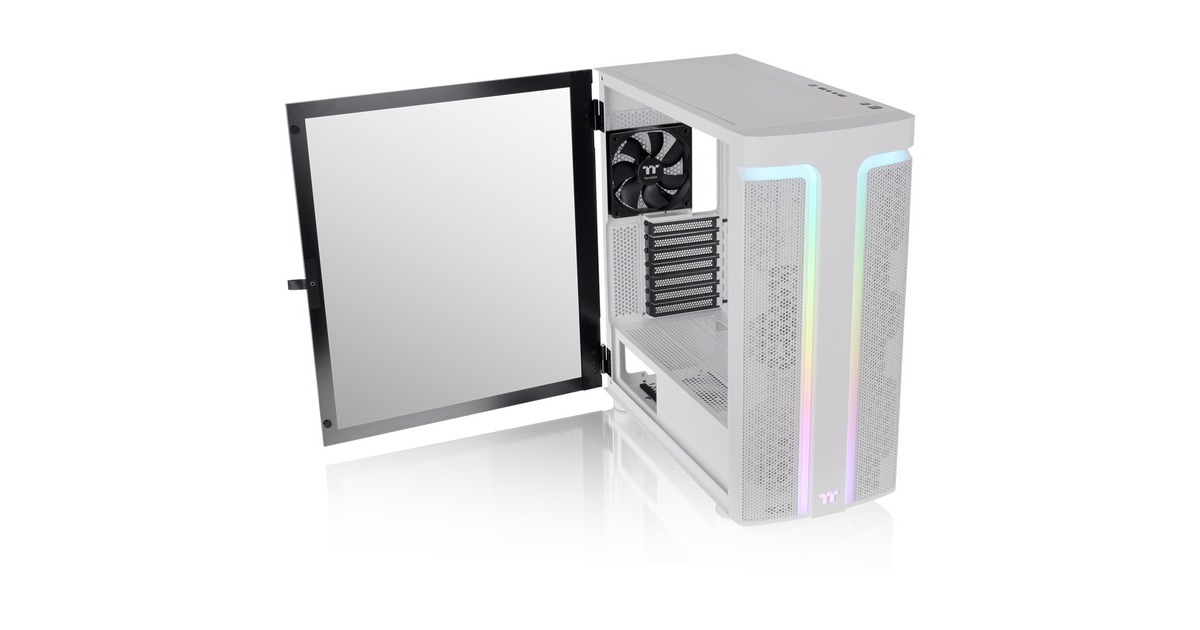 Thermaltake H590 TG ARGB Snow, Tower-Gehäuse(weiß, Tempered Glass)