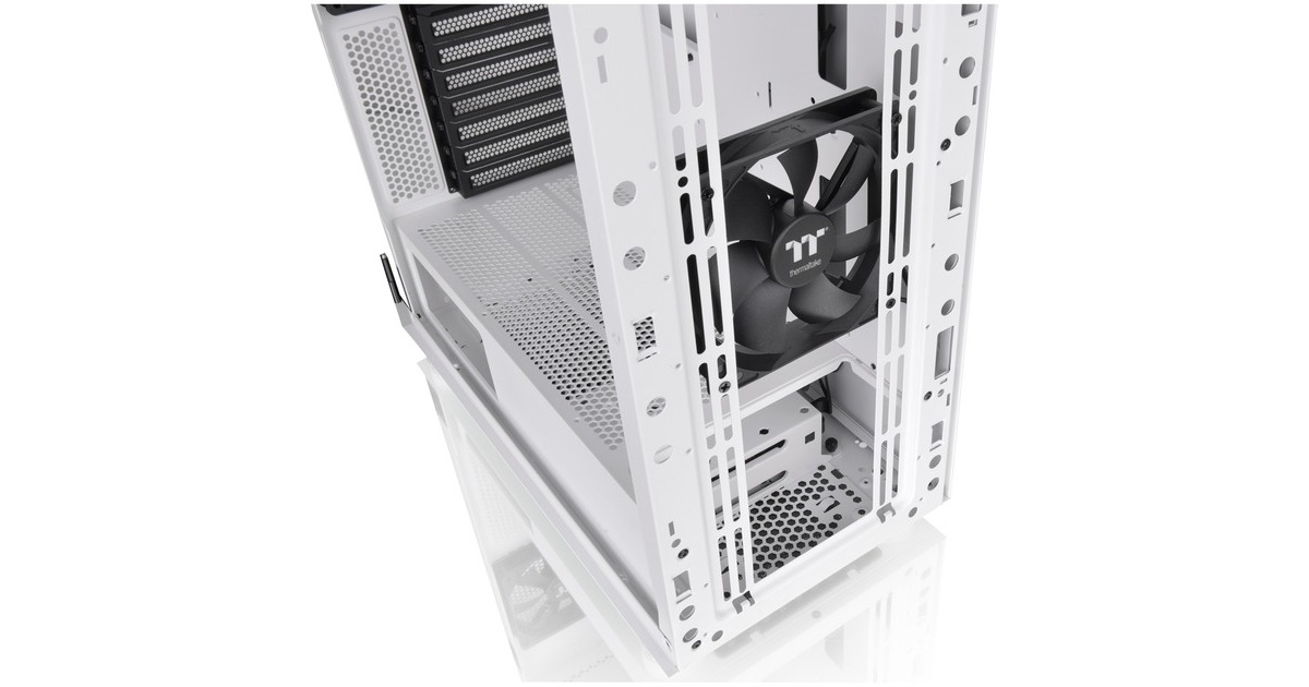 Thermaltake H590 TG ARGB Snow, Tower-Gehäuse(weiß, Tempered Glass)