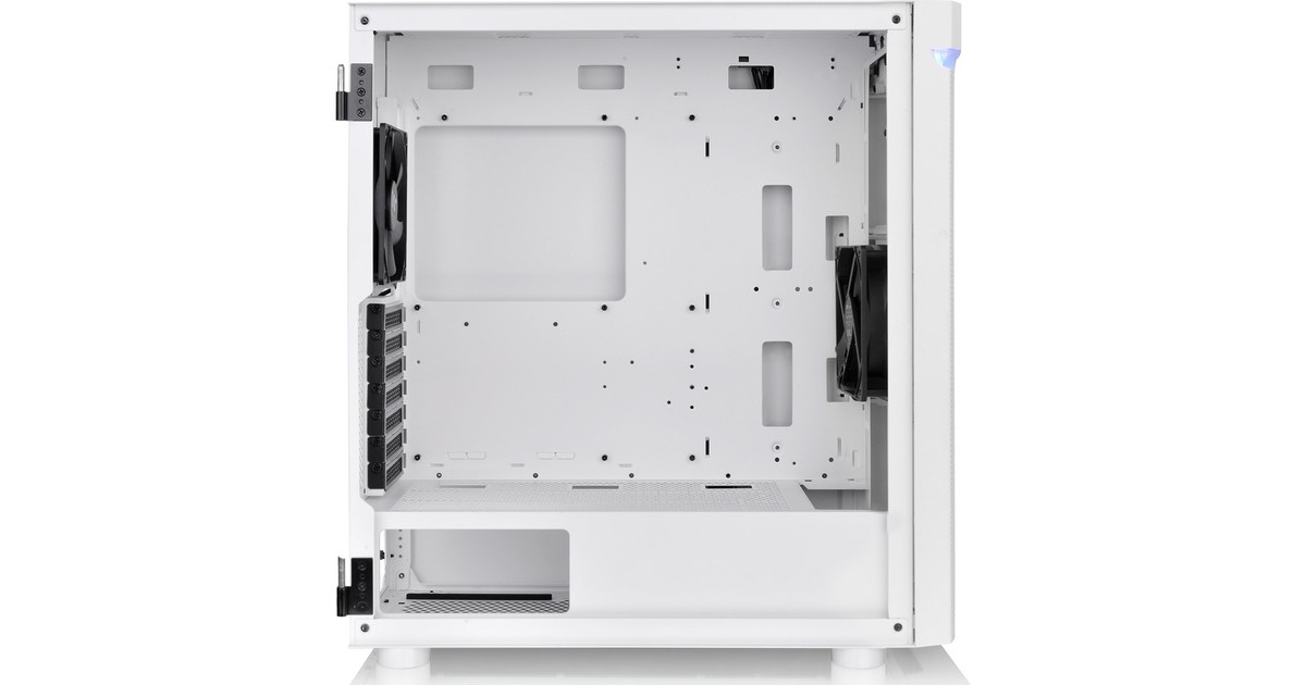 Thermaltake H590 TG ARGB Snow, Tower-Gehäuse(weiß, Tempered Glass)