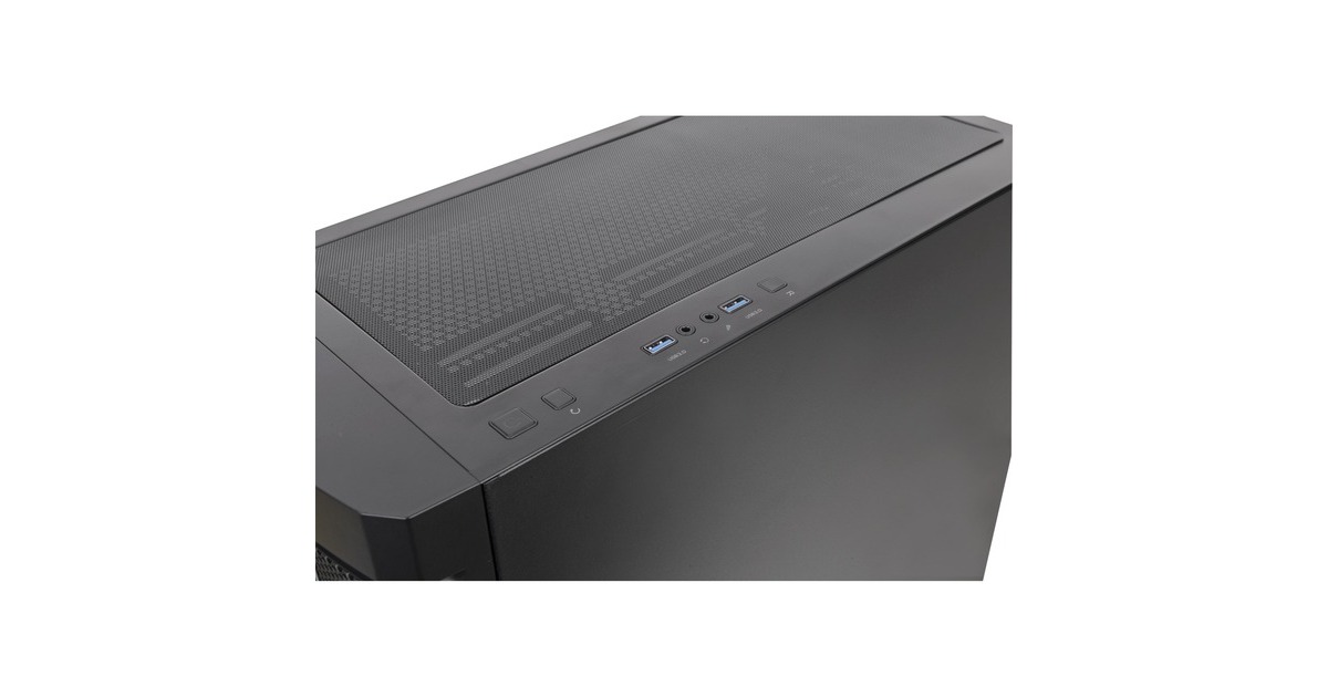 Thermaltake H590 TG ARGB, Tower-Gehäuse(schwarz, Tempered Glass)