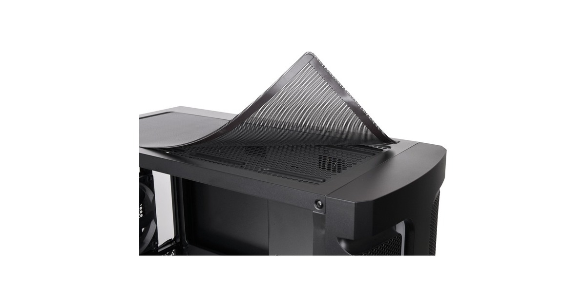 Thermaltake H590 TG ARGB, Tower-Gehäuse(schwarz, Tempered Glass)