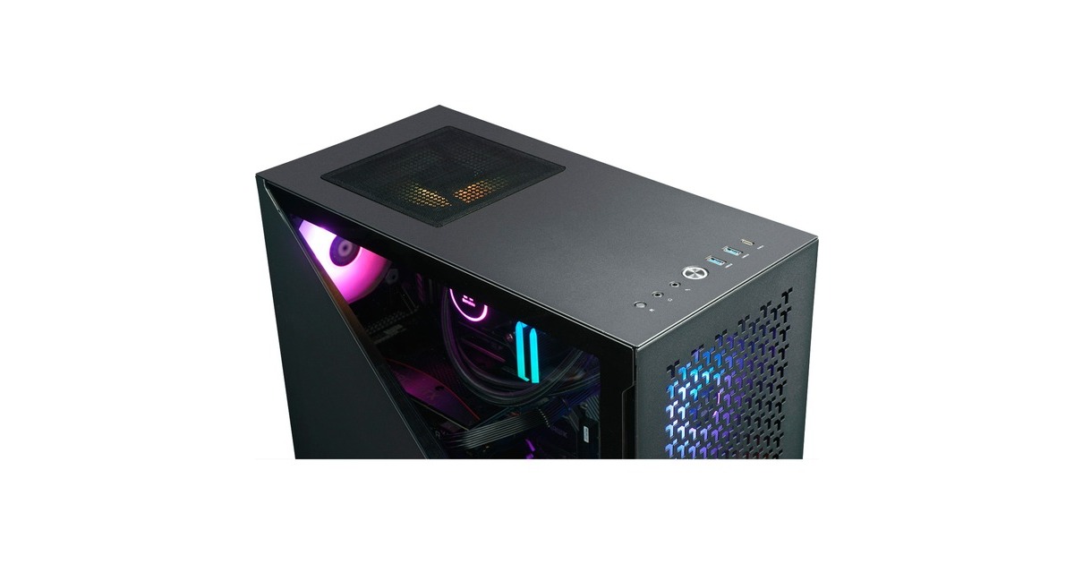 Thermaltake Kallisto Black, Gaming-PC(schwarz/transparent, Windows 11 Home 64-Bit)