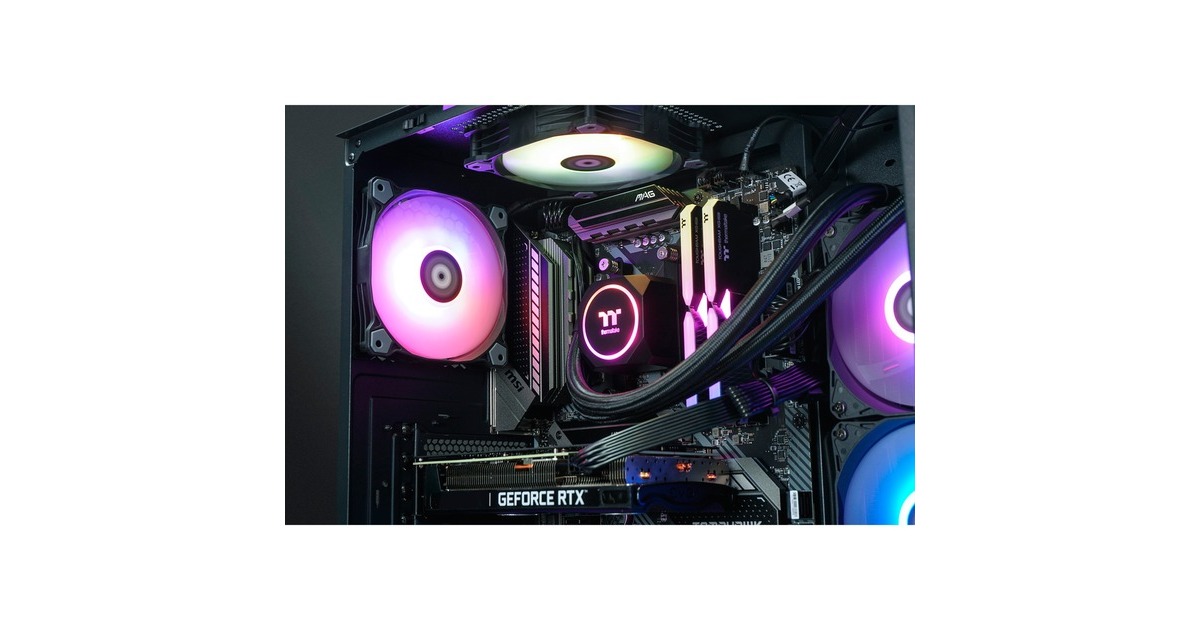 Thermaltake Kallisto Black, Gaming-PC(schwarz/transparent, Windows 11 Home 64-Bit)