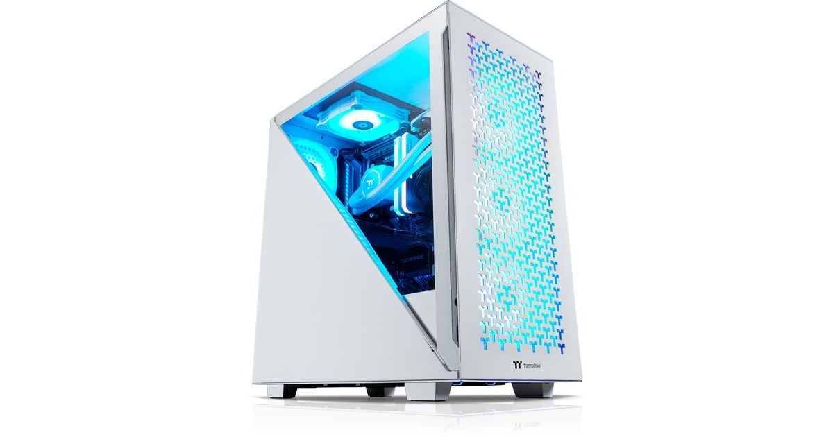 Thermaltake Kallisto White, Gaming-PC(weiß/transparent, Windows 11 Home 64-Bit)