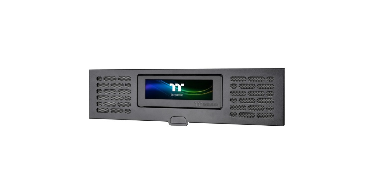 Thermaltake LCD Panel Kit Black The Tower 200, Display(schwarz)