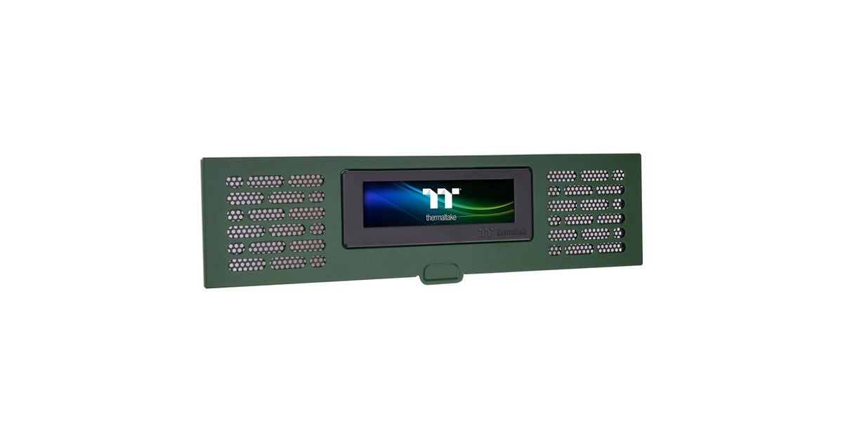 Thermaltake LCD Panel Kit The Tower 200 , Display(dunkelgrün)