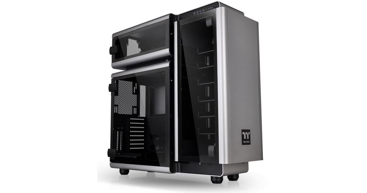 Thermaltake Level 20 Tempered Glass Edition, Big-Tower-Gehäuse(grau/schwarz)