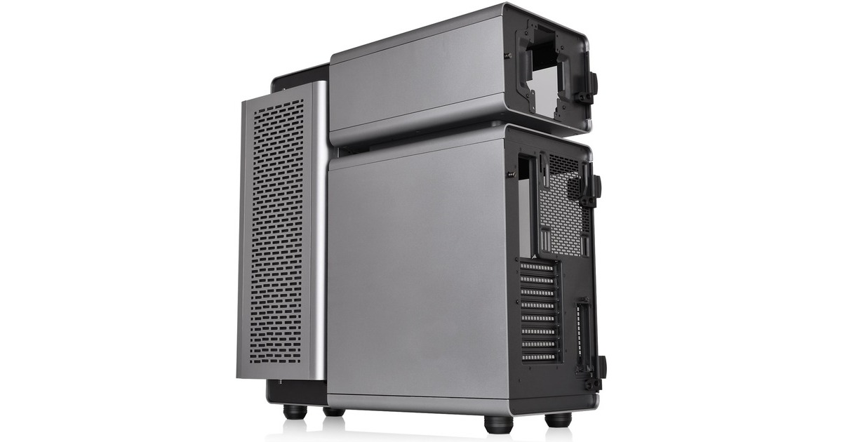 Thermaltake Level 20 Tempered Glass Edition, Big-Tower-Gehäuse(grau/schwarz)