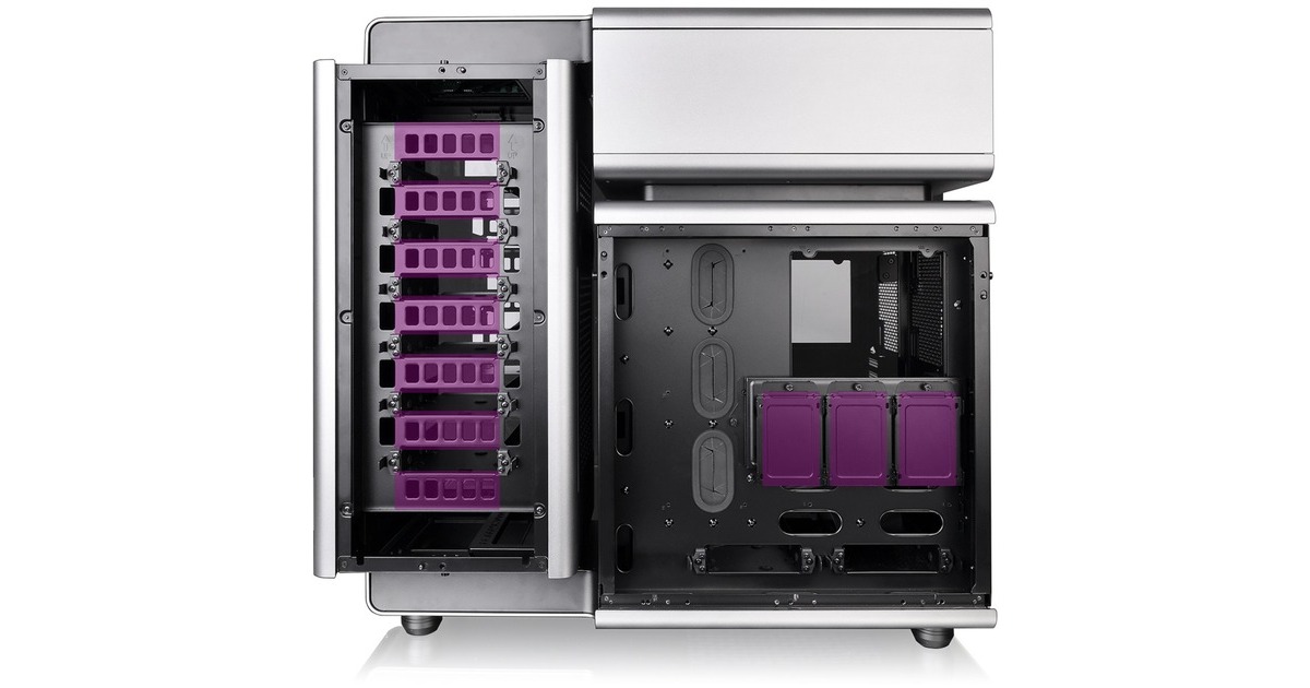 Thermaltake Level 20 Tempered Glass Edition, Big-Tower-Gehäuse(grau/schwarz)